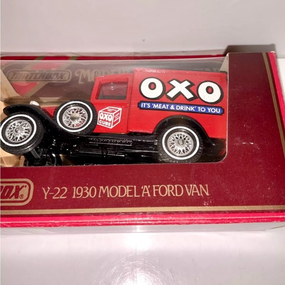 Matchbox Yesteryear Y-22 1930 Ford Model Van OXO Old Shop Stock - Picture 6 of 6
